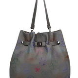 Voyageuse Borsa a mano da donna Vera pelle 564137-GRIGIO Gave Lux