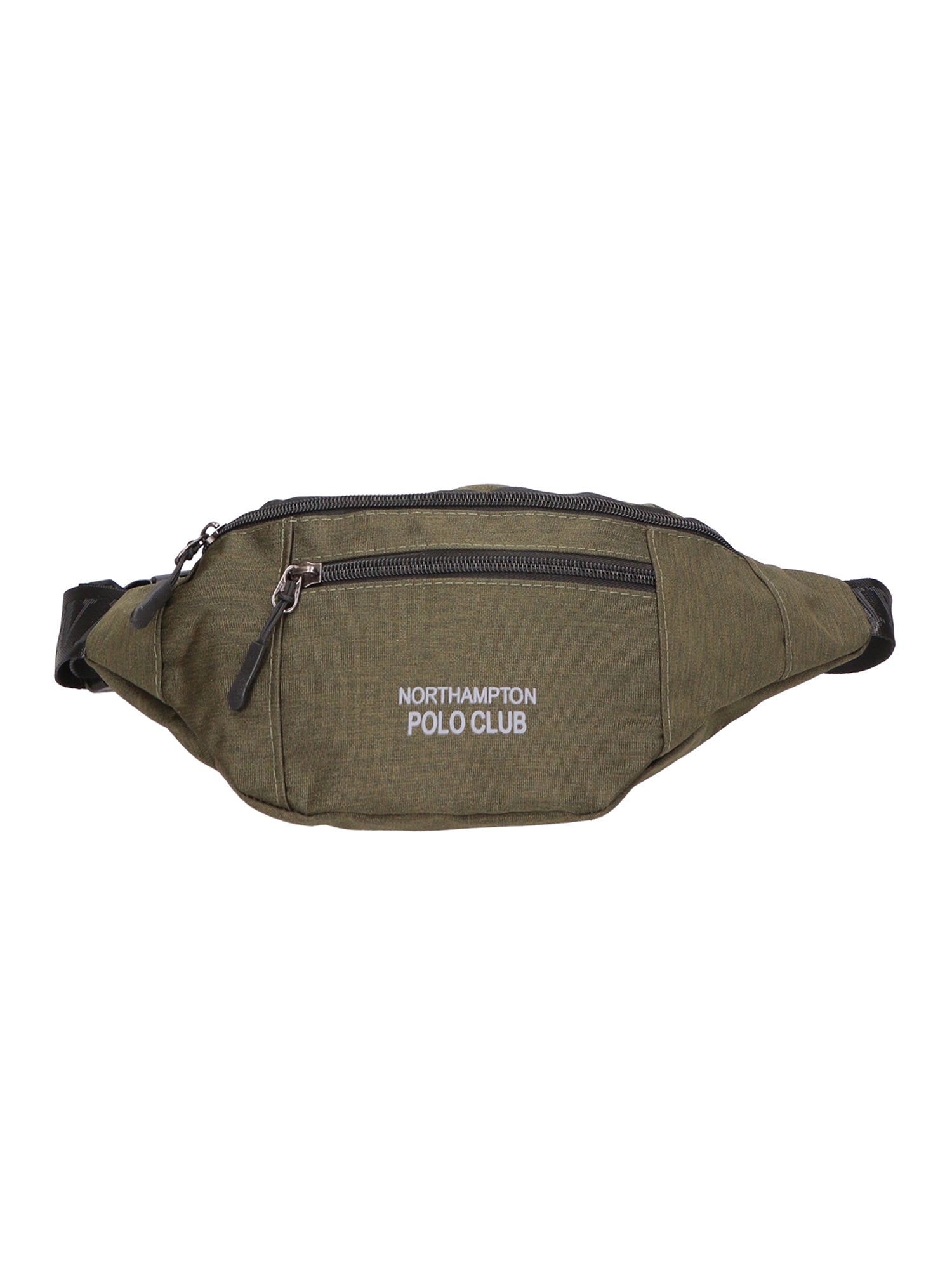 Borsa a tracolla uomo Pelle PU e Nylon PCL3147-GREEN Northampton Polo Club