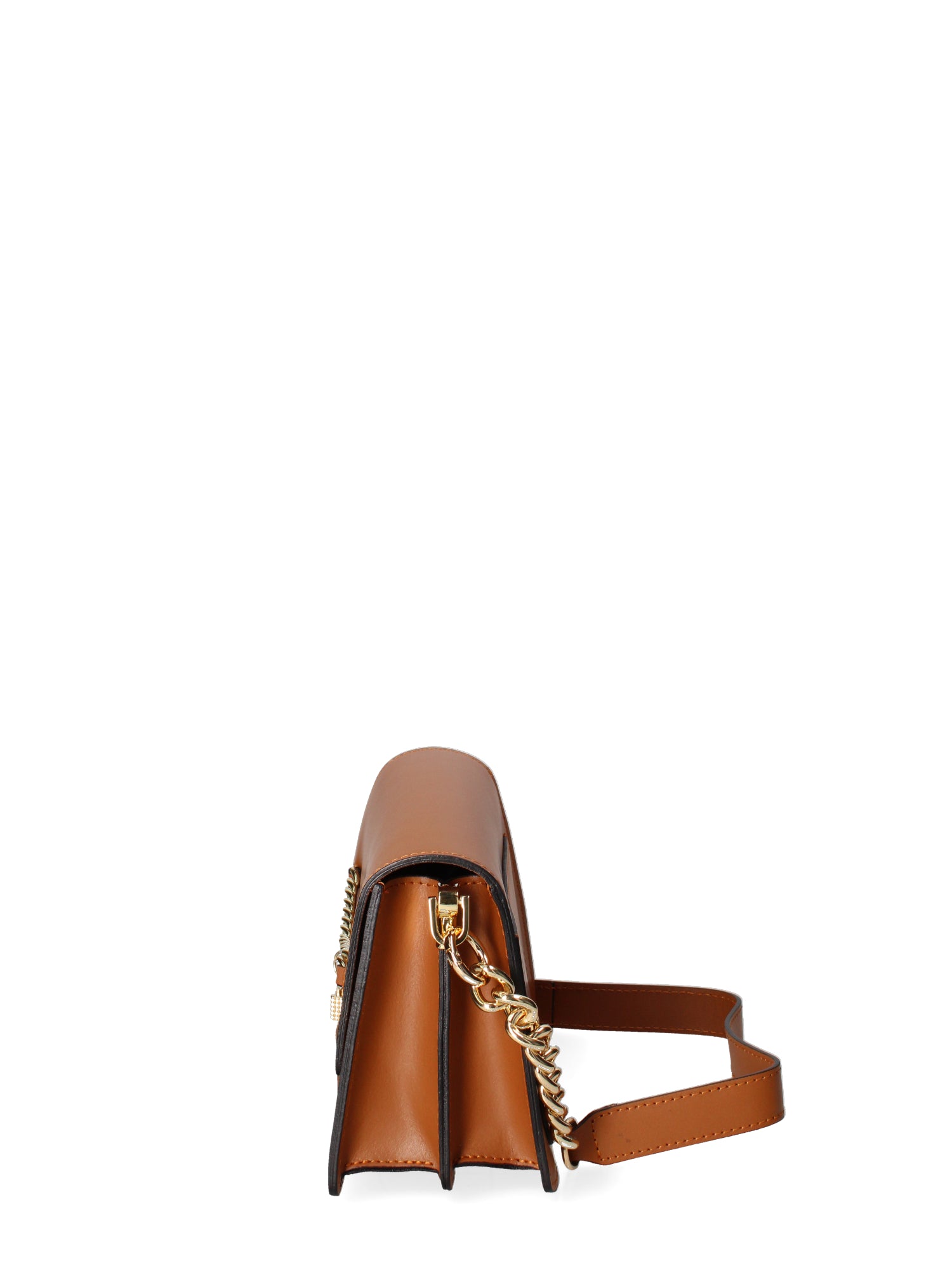 Borsa a tracolla da donna Vera pelle ruga JR-W-1155RU-CUOIO-GOLD John Richmond