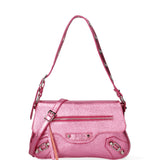 Borsa a spalla da donna Vera pelle 07234-L025 FUXIA CHIARO Roberta Rossi