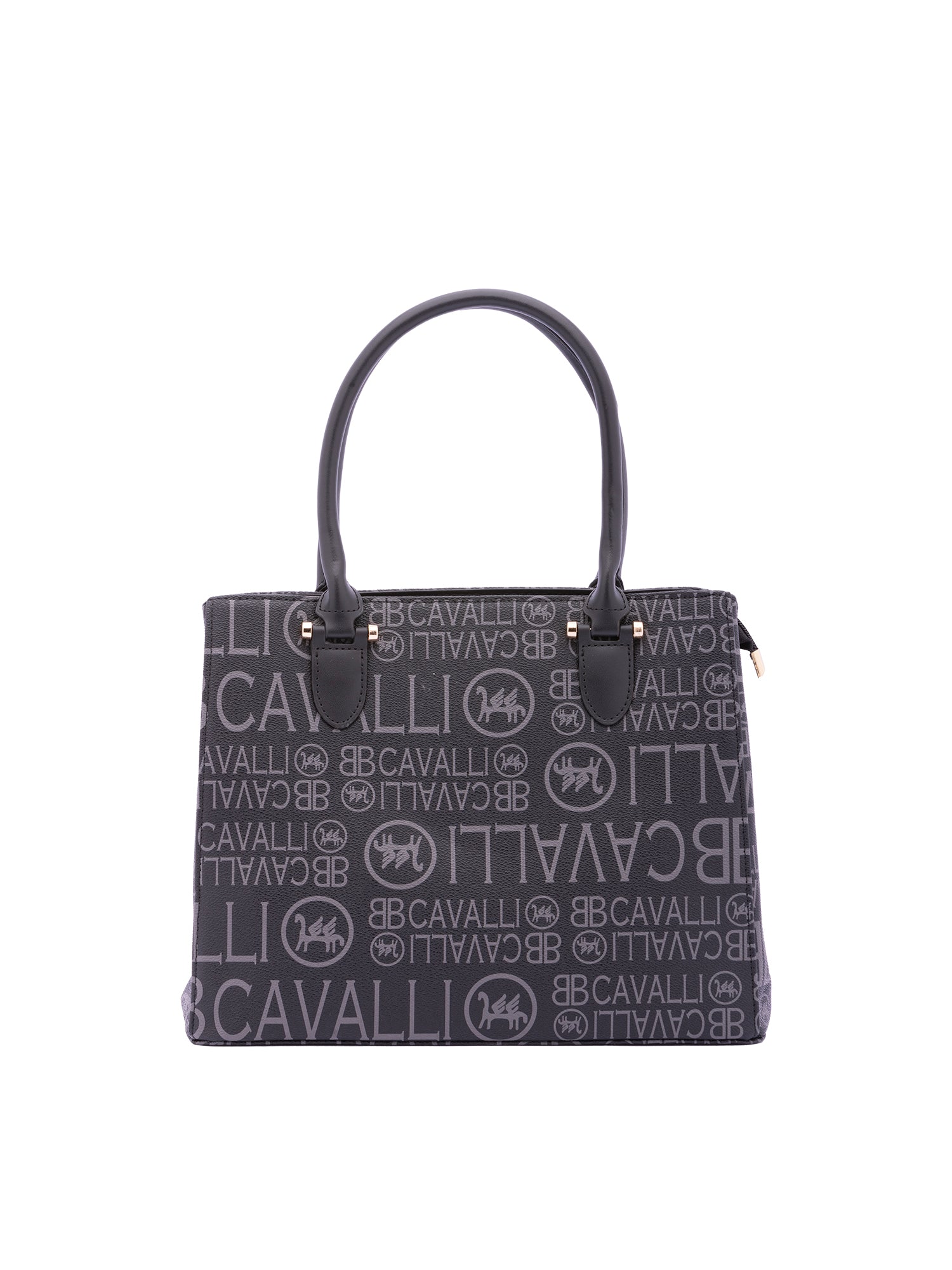 Borsa a mano da donna Ecopelle e poliestere BC1370-NERO B Cavalli