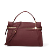 Borsa a mano da donna Ecopelle e poliestere 603-3-BORDEAUX Diana&co