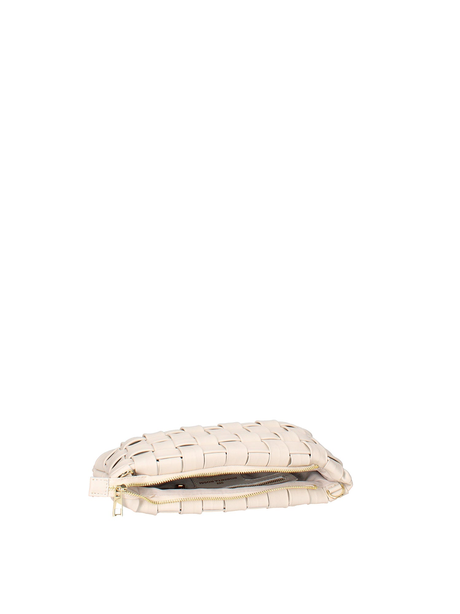 Borsa a tracolla da donna Vera pelle ROB3-BEIGE Roberta Rossi