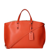 Lumena Borsa a mano da donna Vera pelle 2094-L311 MATTONE Gave Lux