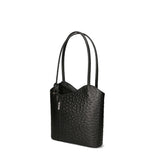 Chanel 3005-20 NERO Zaino da donna in vera pelle Gave Lux