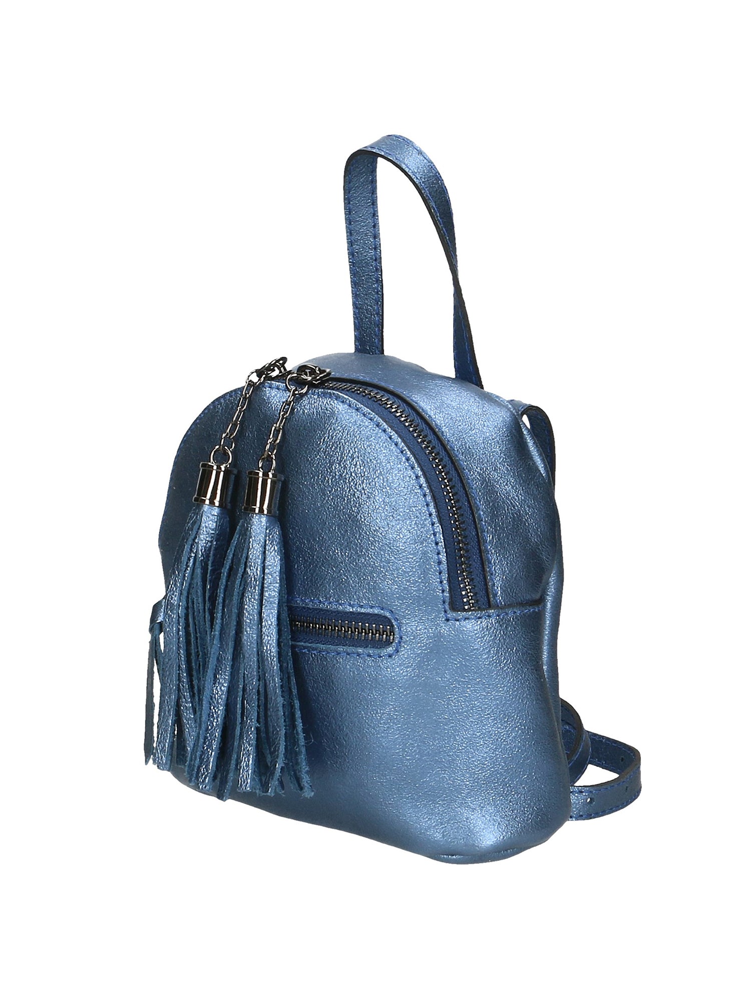 Morgana 188132-BLU JEANS Zaino da donna in vera pelle Gave Lux
