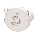 Naomi Borsa a spalla da donna Vera pelle 190960-BIANCO WHITE Gave Lux