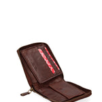 Portafoglio uomo in vera pelle Casual IN-1098-T.MORO Sergio Valentini