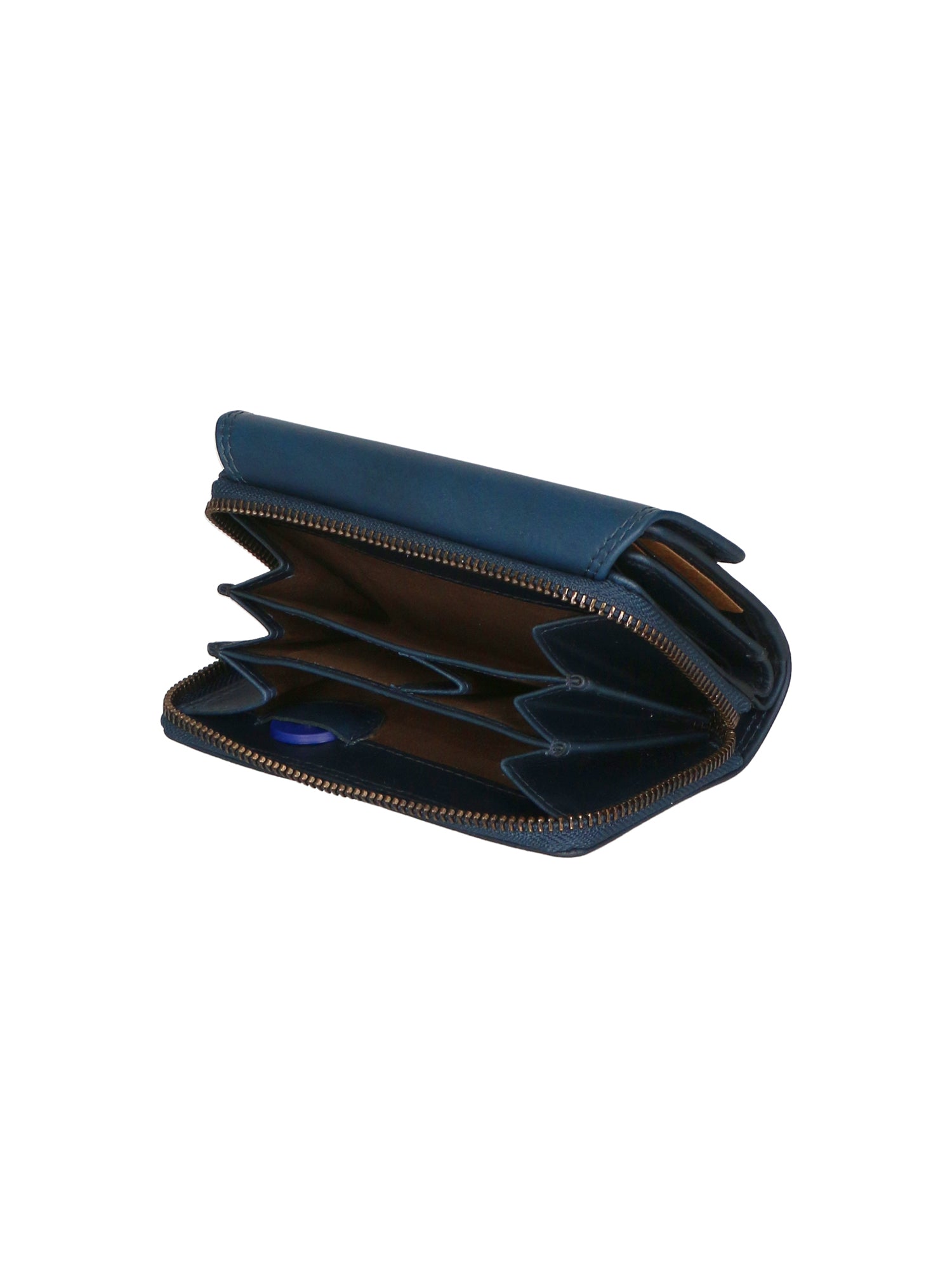 Portafoglio da uomo in vera pelle RFID HILB-13092-BLU Hill Burry