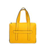 Cielia Borsa a mano da donna Vera pelle 191148-GIALLO Gave Lux