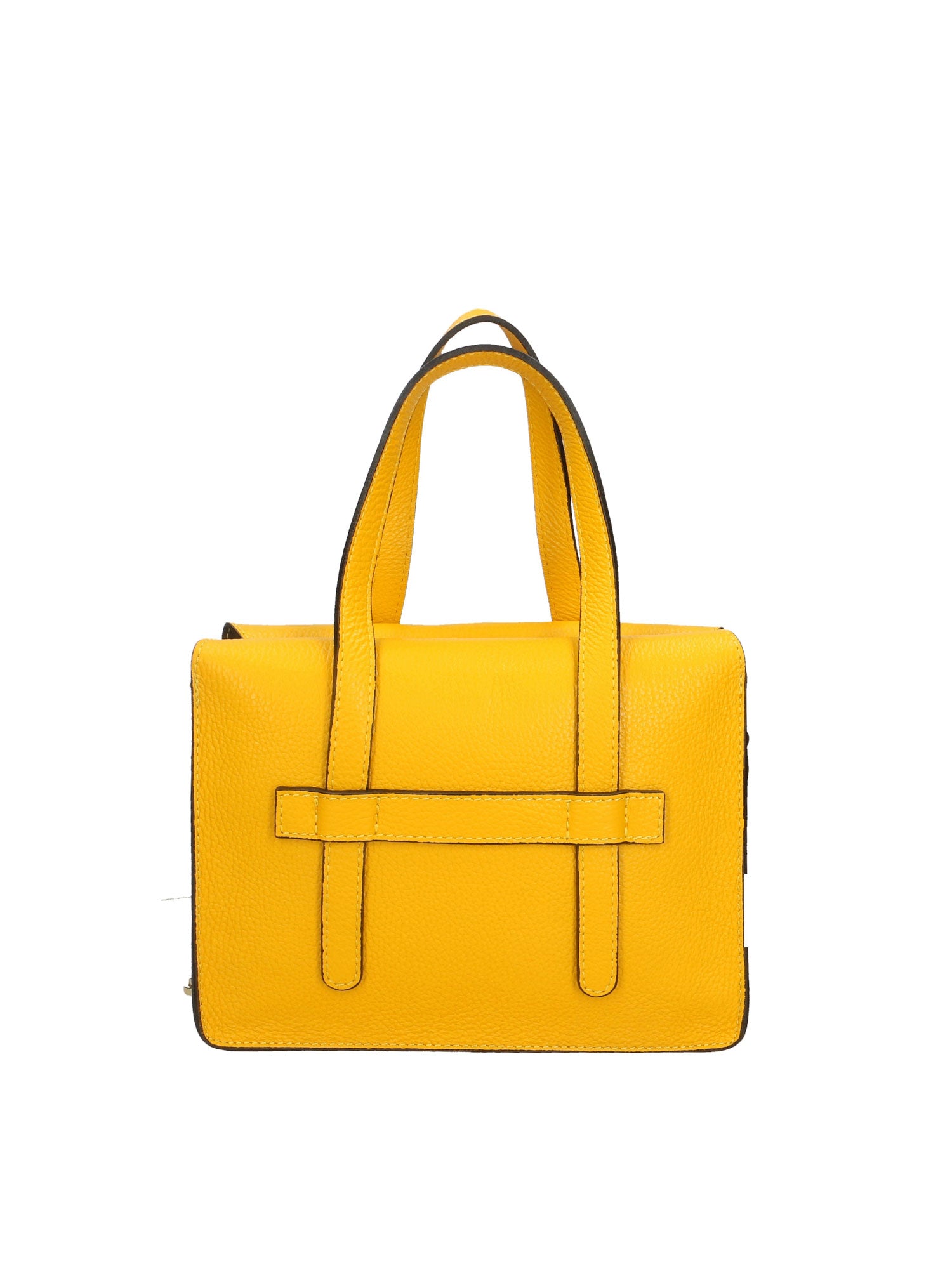 Cielia Borsa a mano da donna Vera pelle 191148-GIALLO Gave Lux