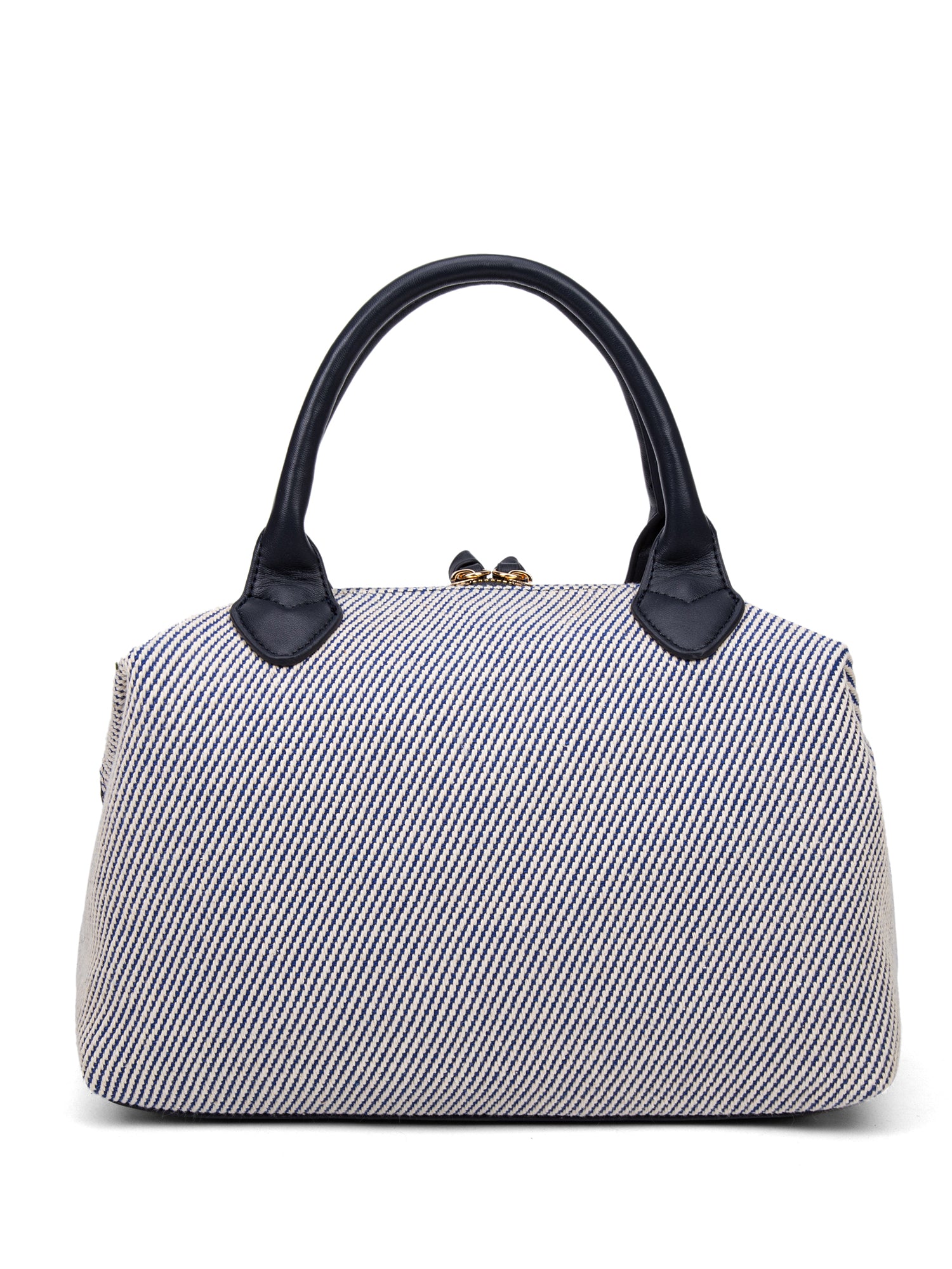 Borsa a mano da donna 100% pelle vegana PU 749-1PT-NAVYBLUE Diana&co