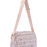 Borsa a tracolla da donna Ecopelle BC1375-ALBICOCCA B Cavalli