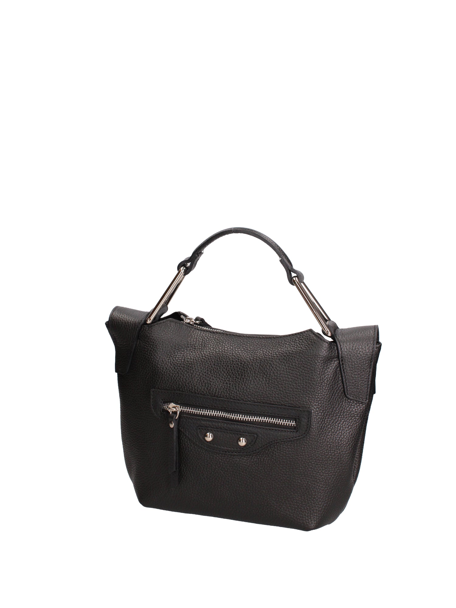 Borsa a mano da donna Vera pelle 07236-D28 NERO Roberta Rossi