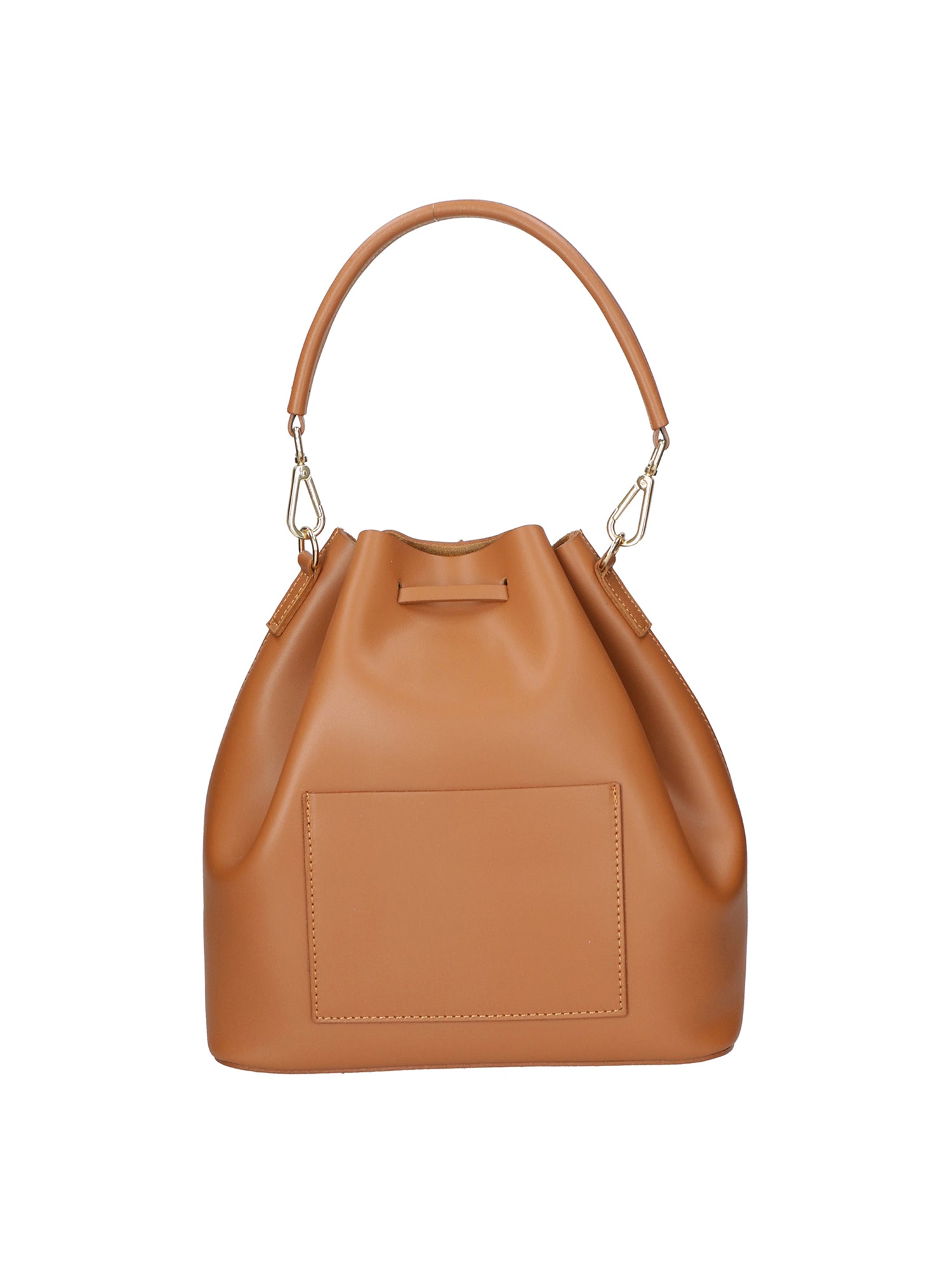 Erina Borsa a mano da donna Vera pelle 8073-L128 CUOIO Gave Lux