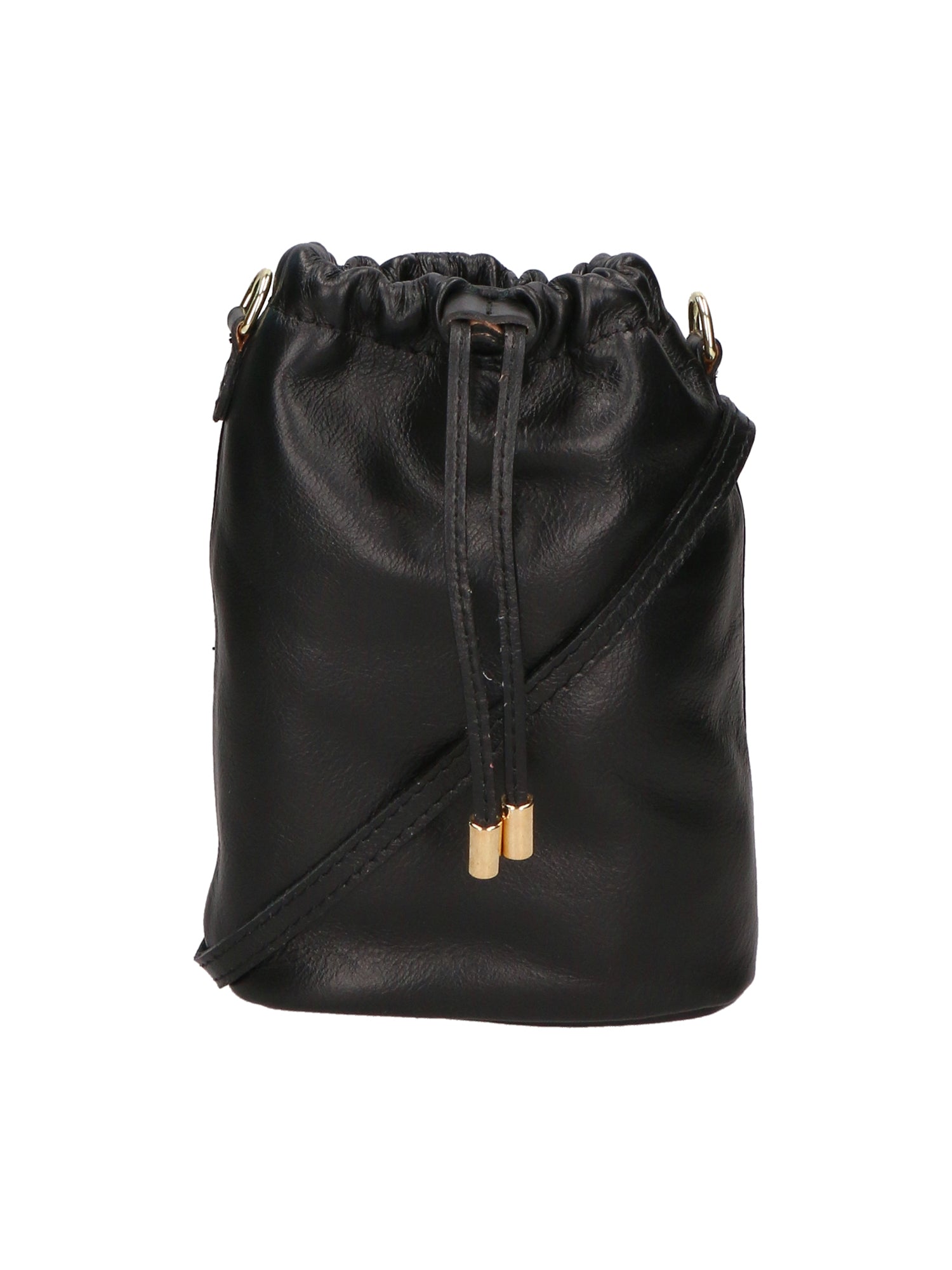 Angela Borsa a sacca da donna Vera pelle 05412-NERO BLACK Gave Lux