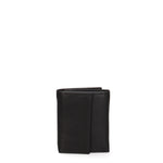 Vera pelle VS-1022-Nero Set portafoglio e portachiavi uomo Sergio Valentini