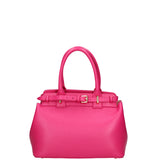 Borsa a mano da donna Vera Pelle 07146-D02 FUXIA Viola Castellani