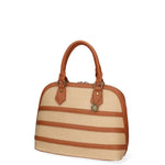 Borsa a mano da donna Ecopelle e poliestere DC1610-2-TAN Diana&co