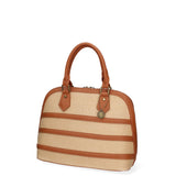 Borsa a mano da donna Ecopelle e poliestere DC1610-2-TAN Diana&co