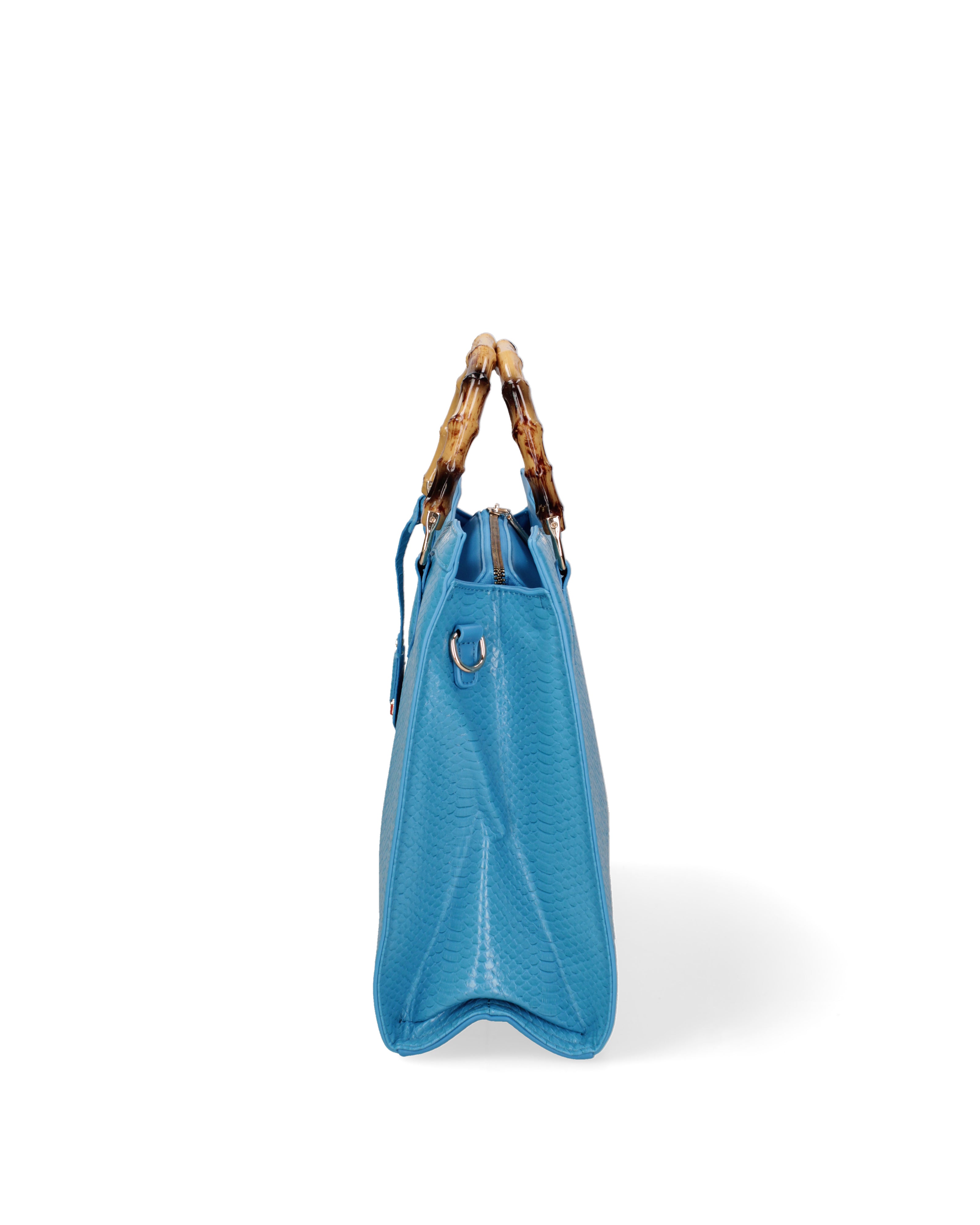 Borsa a spalla da donna Ecopelle vegana DC3333-3-BLUE Diana&co
