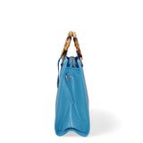 Women's eco-leather shoulder bag, vegan product, 34x28x14.5 cm