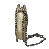 Nora Borsa a spalla da donna Vera pelle 540007-ORO SCURO Gave Lux