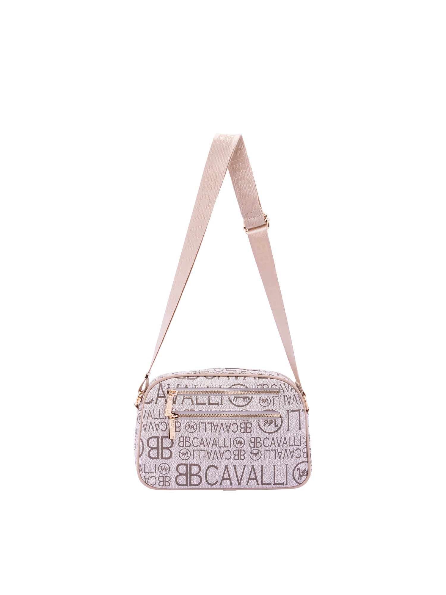 Borsa a tracolla da donna Ecopelle BC1362-ALBICOCCA B Cavalli