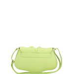 Borsa a spalla da donna Vera pelle 07152-D12 VERDE Viola Castellani