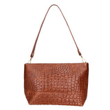 Lorelei Borsa a spalla da donna Vera pelle croco 06498-040 MARMO SCURO Gave Lux