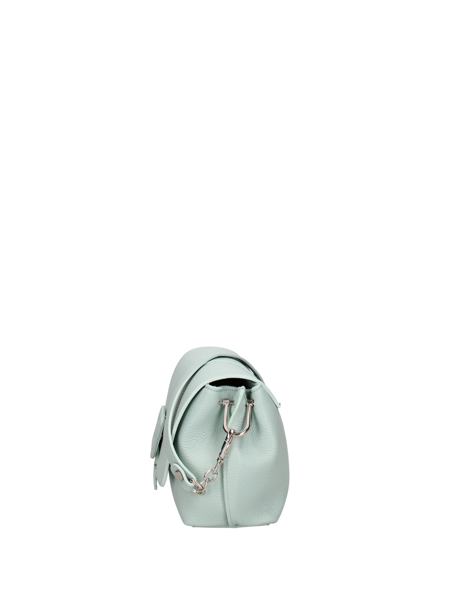 Borsa a tracolla da donna Vera pelle 07143-D102 CIELO Roberta Rossi