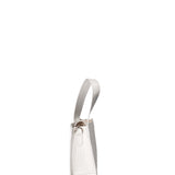 Borsa a mano da donna Vera pelle effetto cocco 07220-C01 BIANCO Roberta Rossi