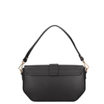 Borsa a spalla da donna Vera pelle 07229-NERO Roberta Rossi