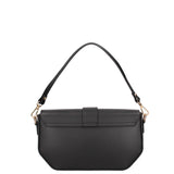 Borsa a spalla da donna Vera pelle 07229-NERO Roberta Rossi