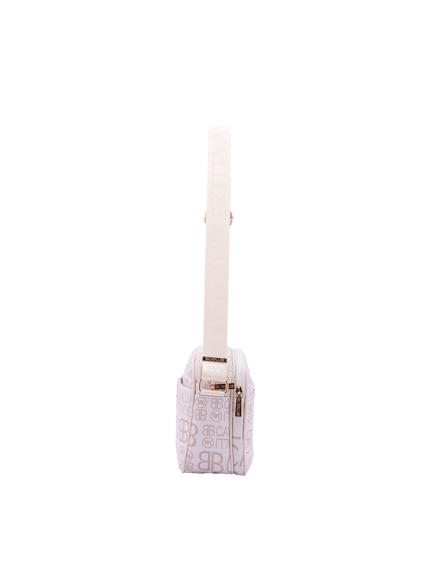 Borsa a tracolla da donna Ecopelle BC1374-OFF WHITE B Cavalli