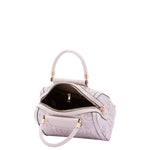 Borsa a bauletto da donna Ecopelle BC1371-OFF WHITE B Cavalli