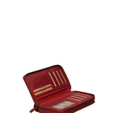 Portafoglio da uomo in vera pelle RFID HILB-3628-ROSSO Hill Burry