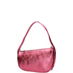 Borsa a spalla da donna Vera pelle e metallo 07228-L025 FUXIA CHIARO Roberta Rossi