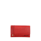 Portafoglio da uomo in pelle Cuoio grasso di vitello HILB-51126-ROSSO Hill Burry