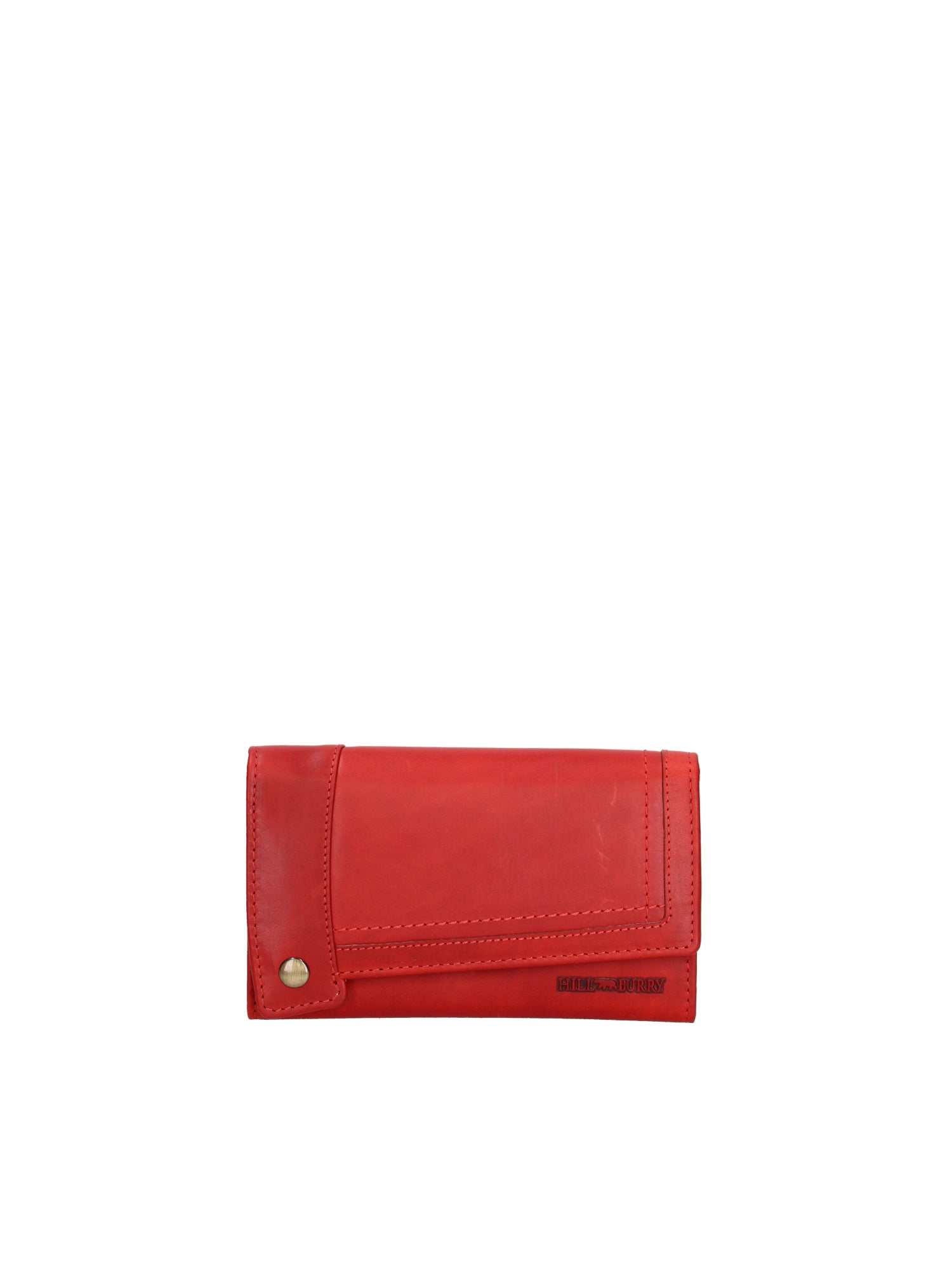 Portafoglio da uomo in pelle Cuoio grasso di vitello HILB-51126-ROSSO Hill Burry