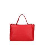 Borsa a spalla da donna Vera pelle 07159-D58 ROSSO FUOCO Viola Castellani