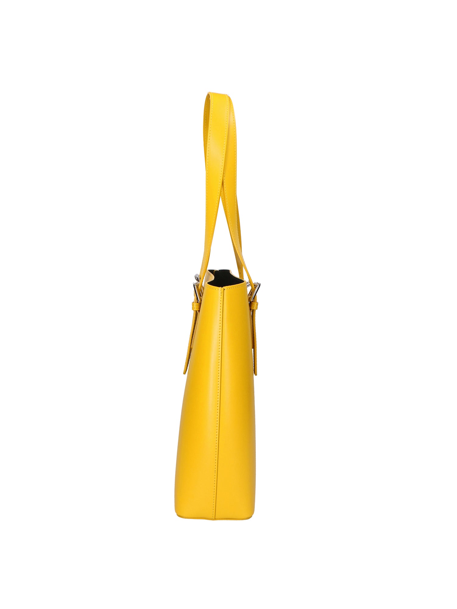 Germana Borsa a spalla da donna 100% pelle 05924-B04 GIALLO Gave Lux