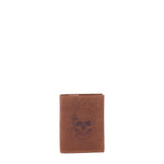 Portafoglio uomo in vera pelle Casual IN-1104-SKULL-MARRONE Sergio Valentini