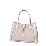 Jordana Borsa a mano da donna Vera pelle e suede 07150-L119 GRIGIO CHIARO Viola Castellani
