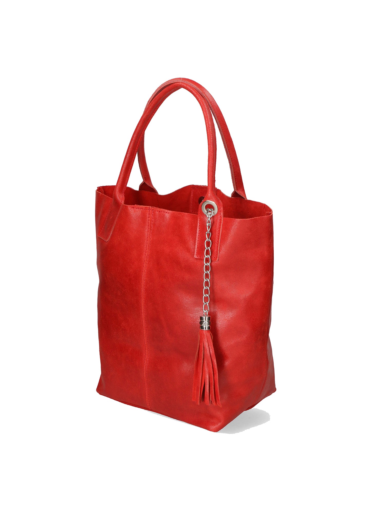 Althea Borsa a mano da donna Vera pelle 5190-023 ROSSO Gave Lux