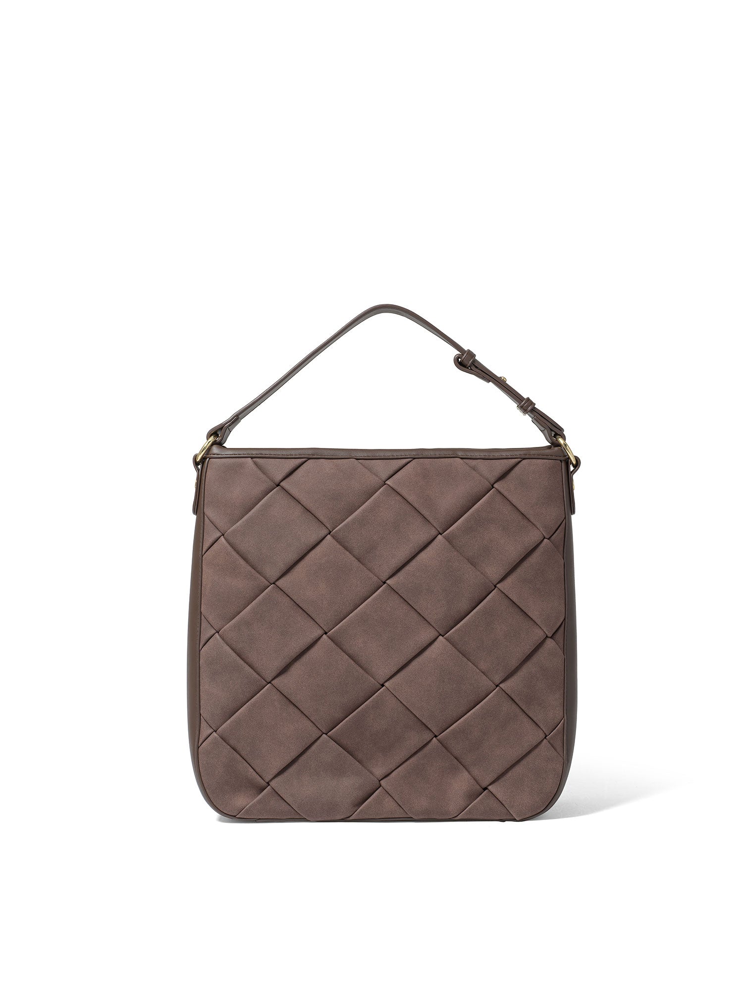 Seraphina Lux Borsa a spalla da donna 100% poliuretano B17074-MARRONE Braccialini