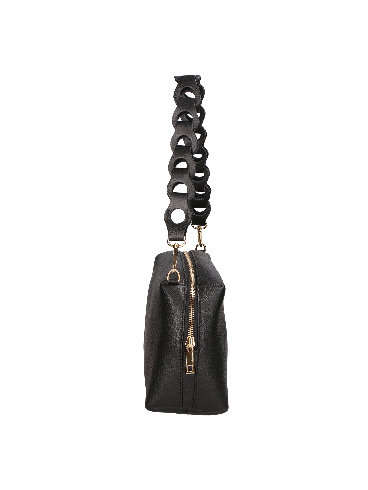 Livia Borsa a spalla da donna Vera pelle 06443-NERO Gave Lux