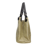 Araminta Borsa Shopper da donna Vera Pelle 80047-025 VERDE MILITARE Gave Lux