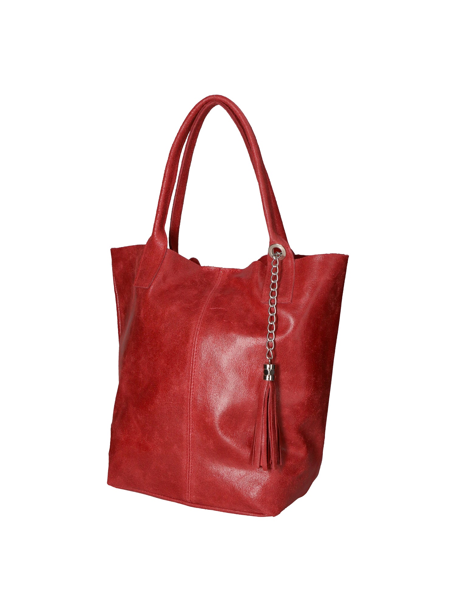 Althea Borsa a mano da donna Vera pelle 5190-024 ROSSO MEDIO Gave Lux