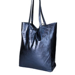 Íris Borsa a mano da donna Vera Pelle 07565-L039 BLU Gave Lux